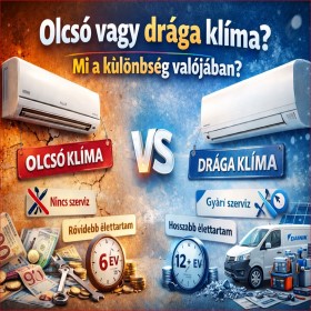 Olcsó vagy drága klíma? Mi a különbség valójában?